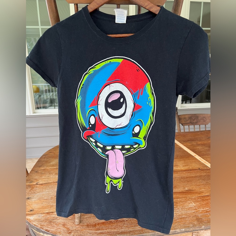 Third Eye Comics Unisex Graphic T-Shirt 100% Cotton Black Logo Size Small